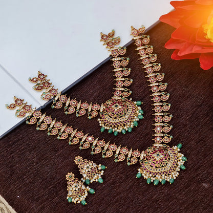 Kempu neckset(combo)
