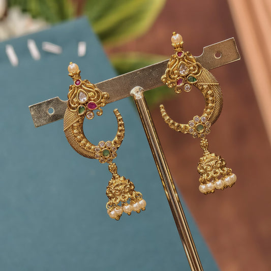 New pattern butta earrings
