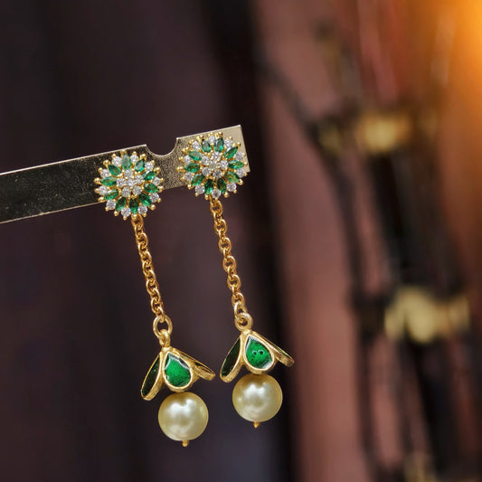 String earrings