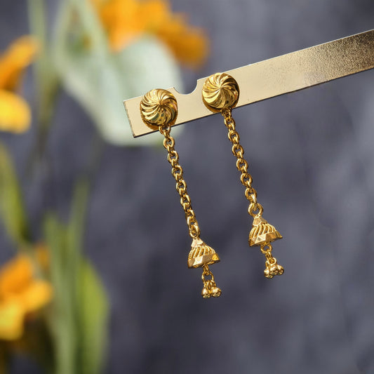 String earrings