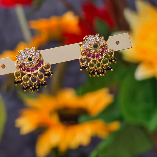 Lotus earrings
