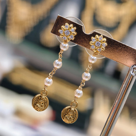 String earrings