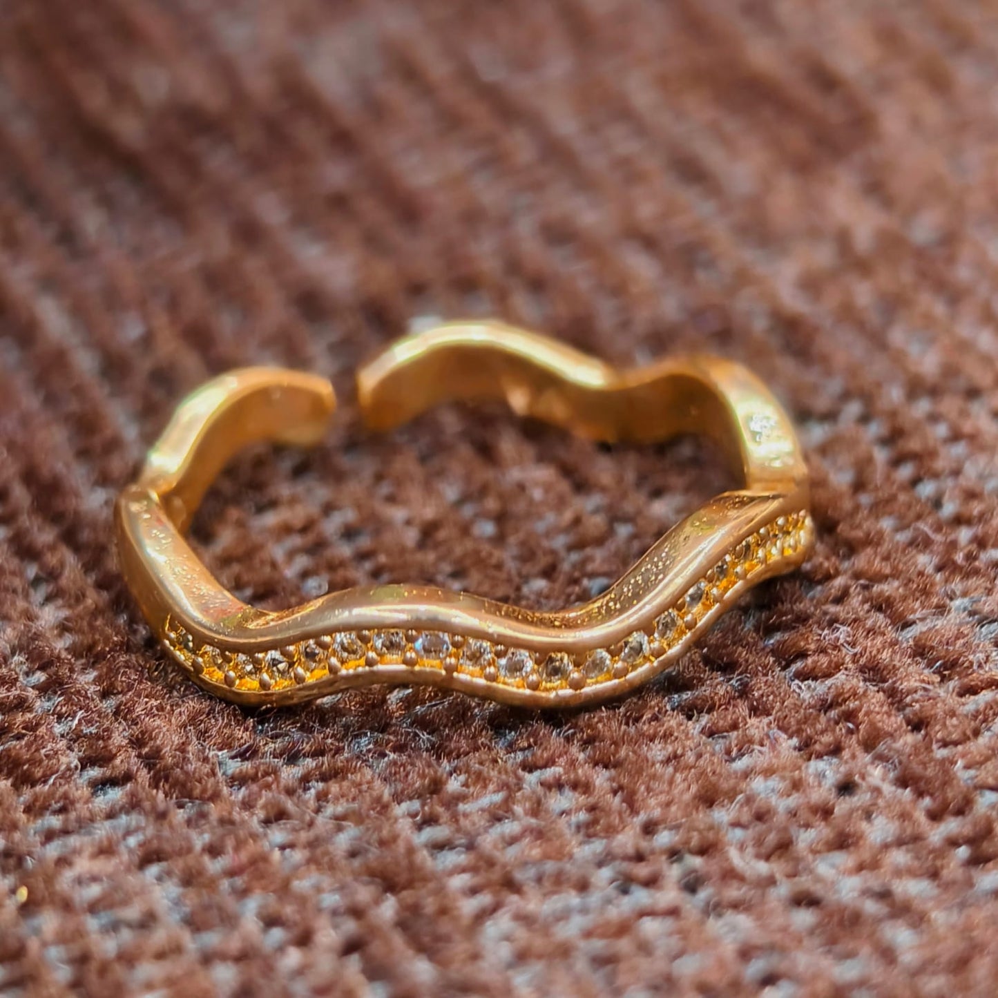 Microgold plated Ring