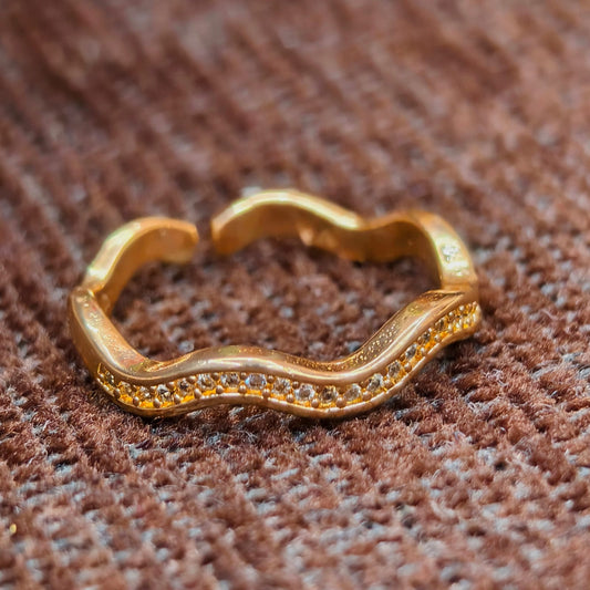 Microgold plated Ring