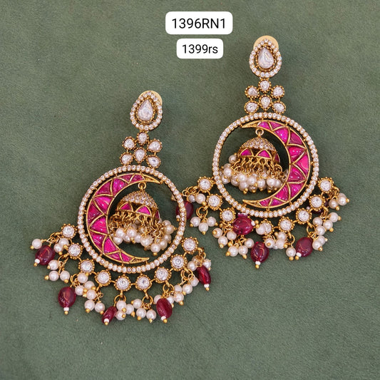 Chandbali earrings