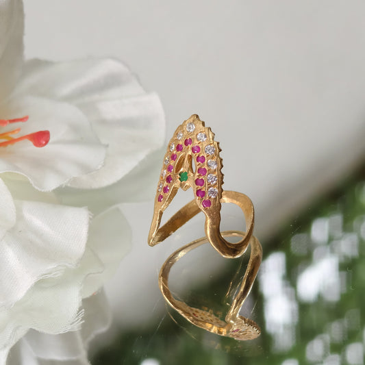Panchaloham vanki ring