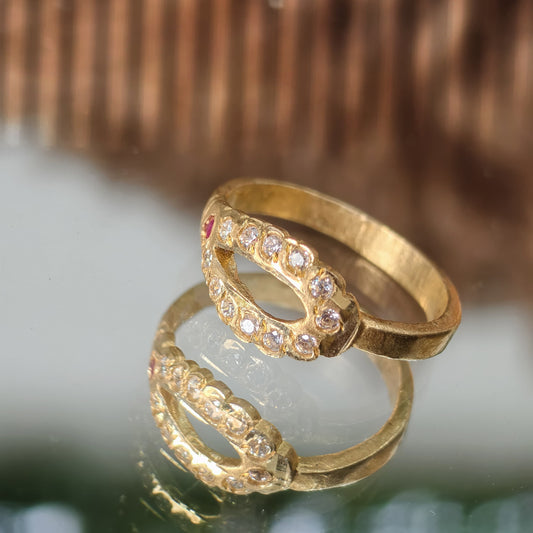 Panchaloham finger ring