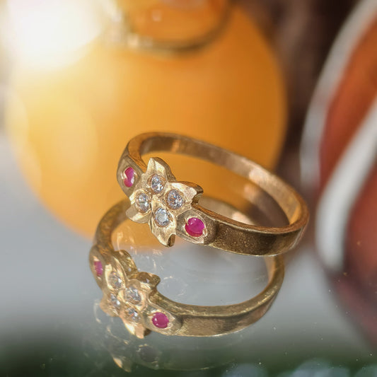 Panchaloha finger ring