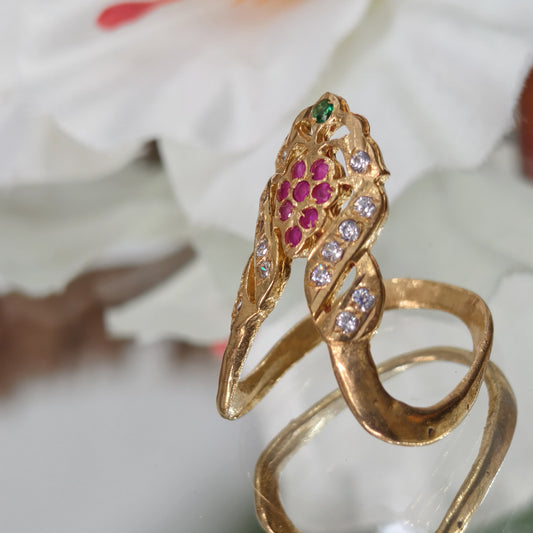 Panchaloha vanki ring