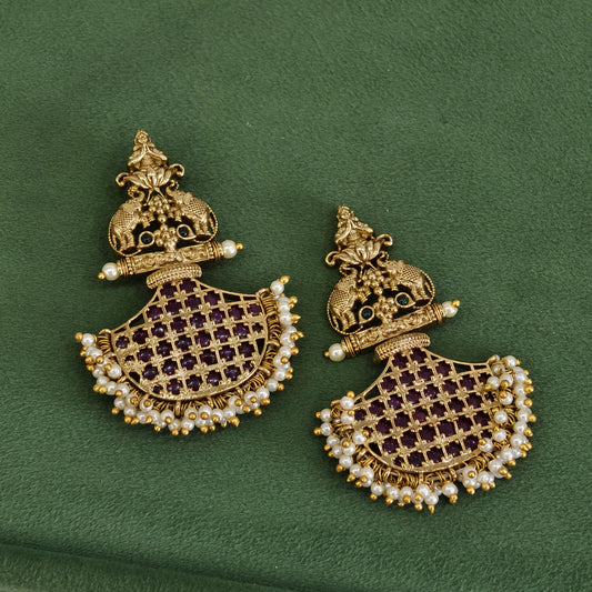 Chandbali earrings