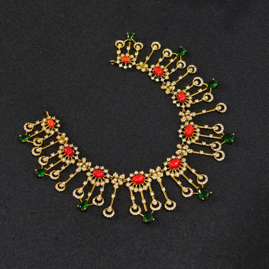 Multi colour neckset