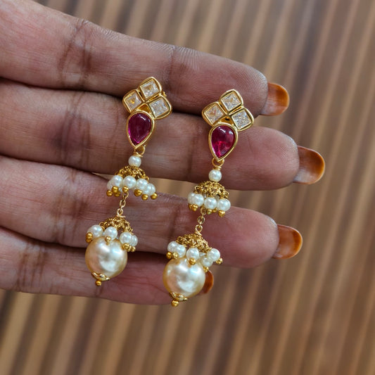 String earrings