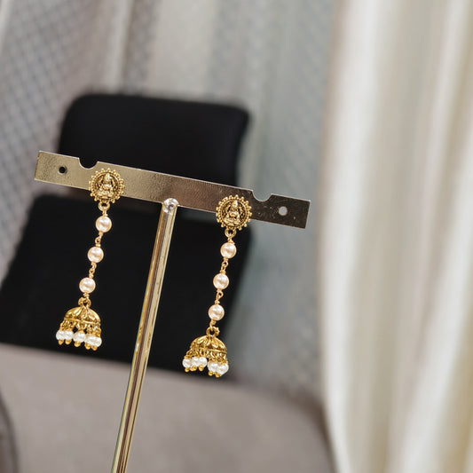 String earrings