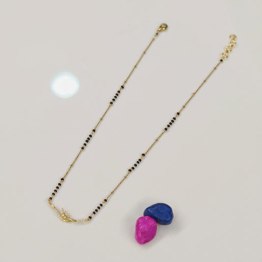 Short Black Beads