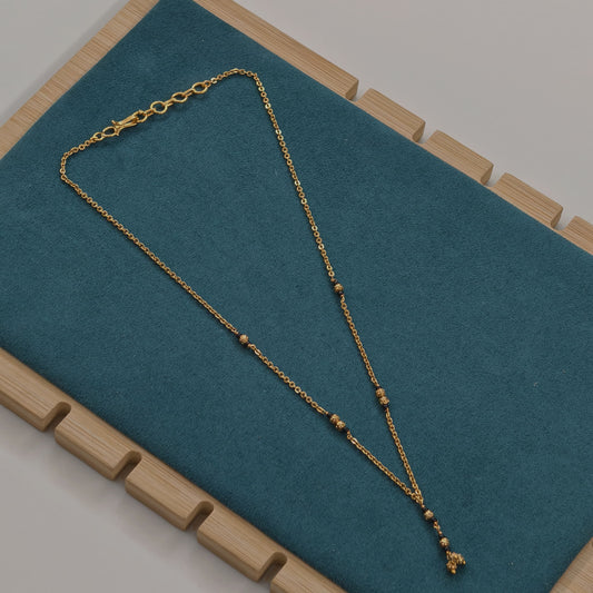 Short Black Beads