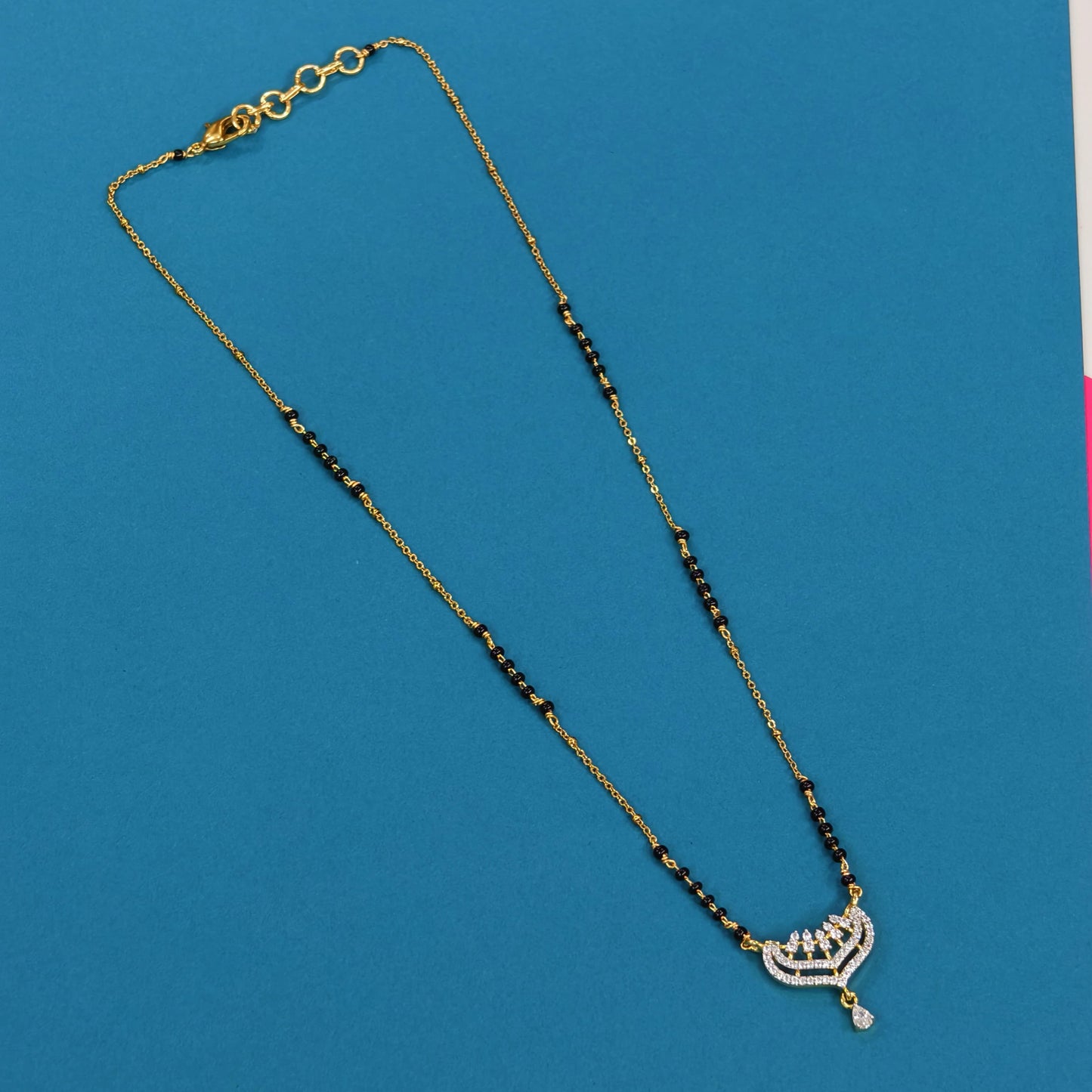 Short Black Beads
