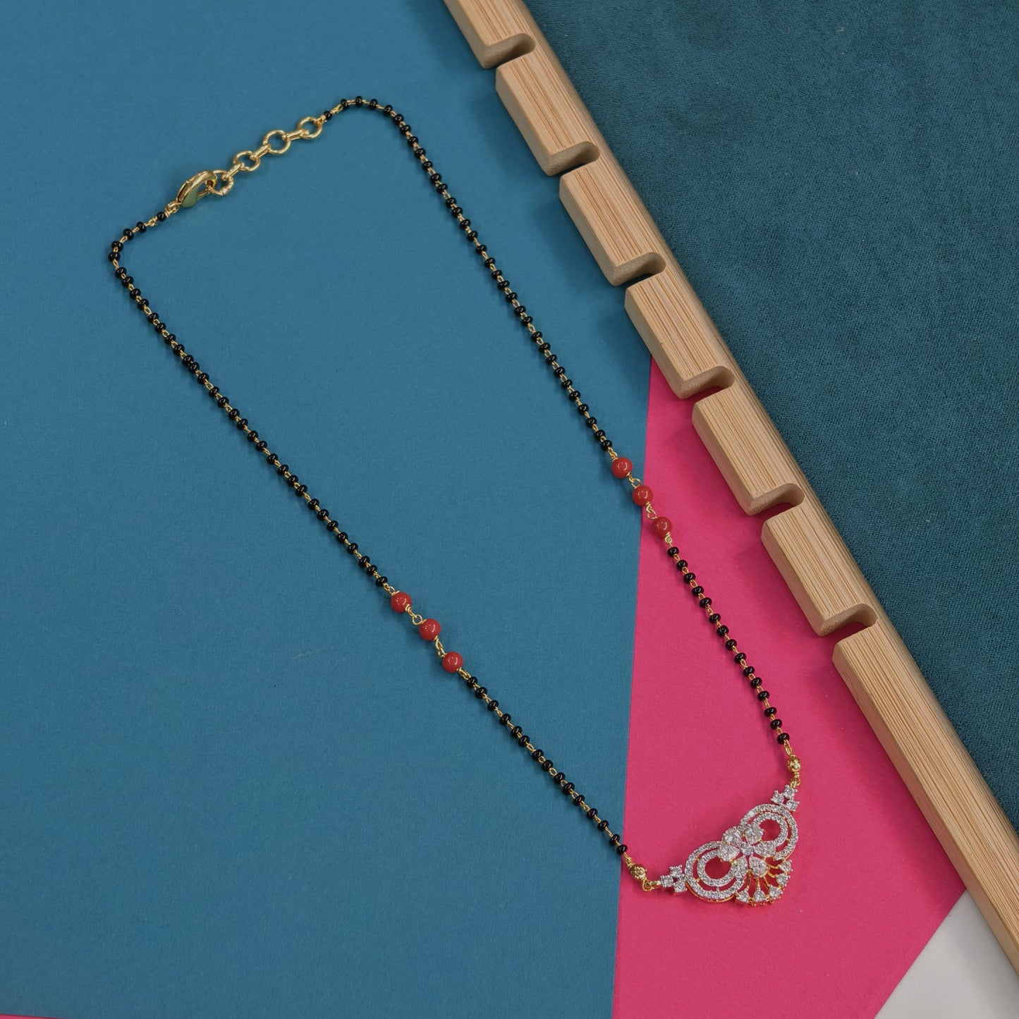 Short Black Beads