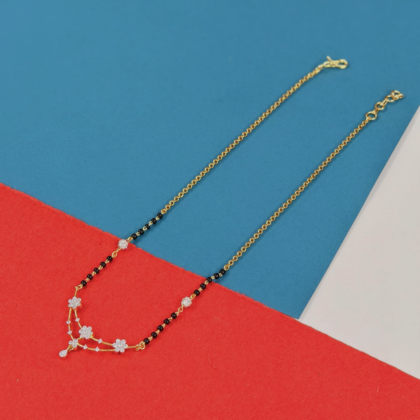 Diamond black beads