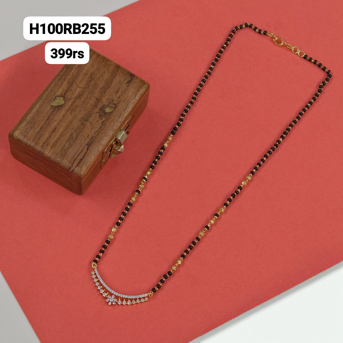 Short Black beads