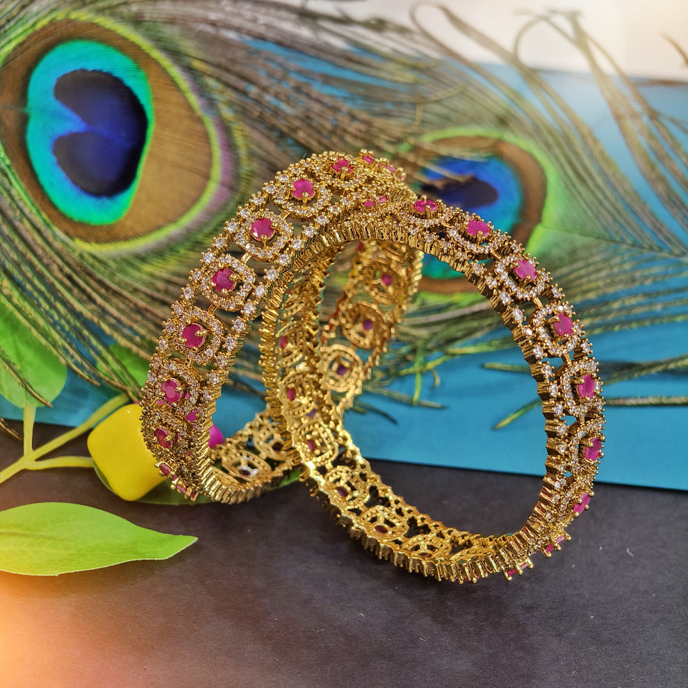 Pink bangles 2.4 – RamyaNagendra Imitations