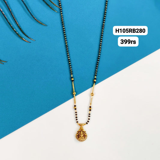 Short Black beads