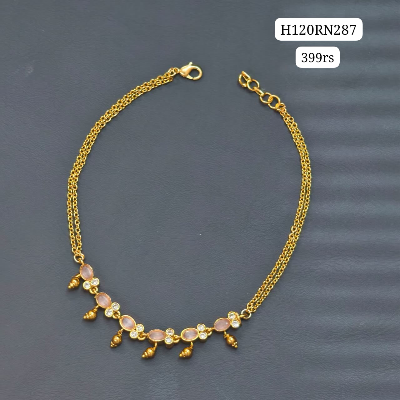 baby pink Neck piece