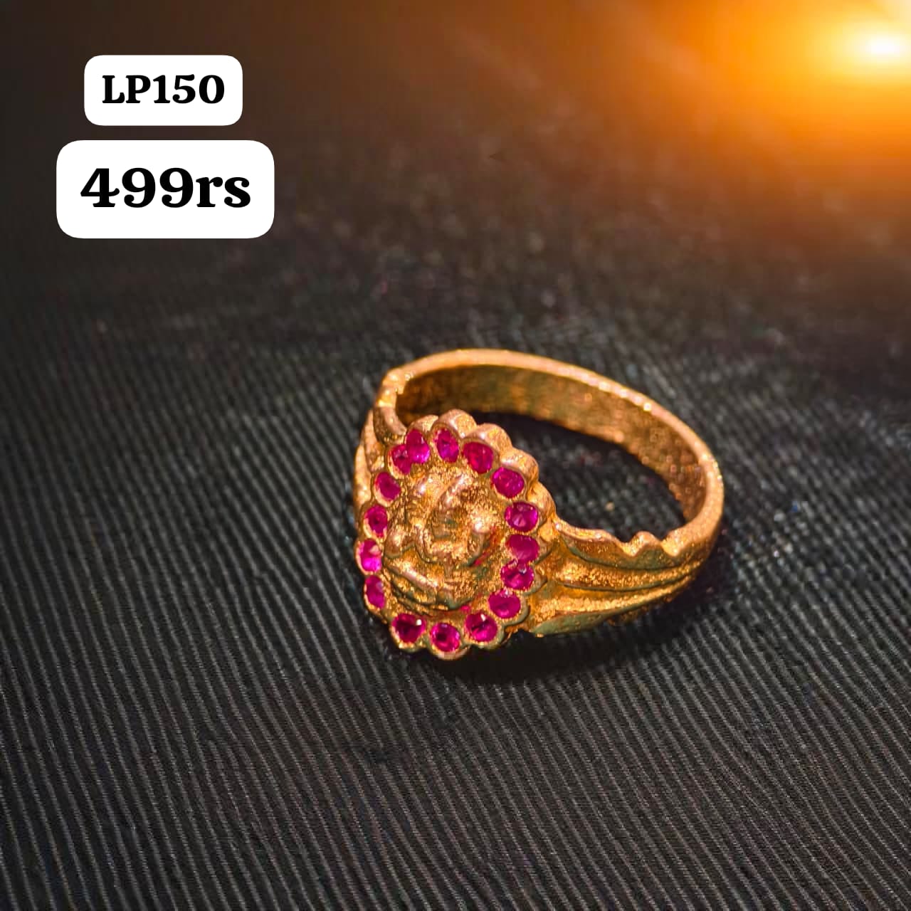 Laxmi ring (pink)