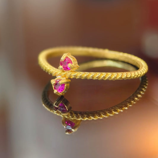 Panchaloham pink ring