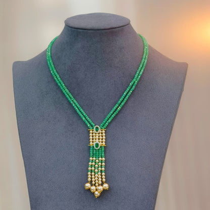 Green neck piece