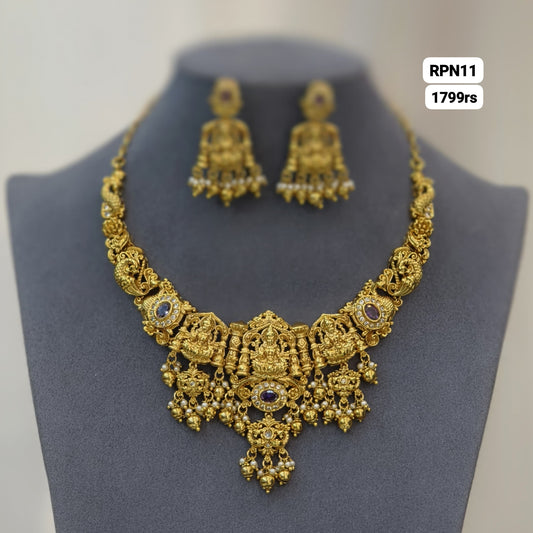 Short Neckset (Nakshi Finish)