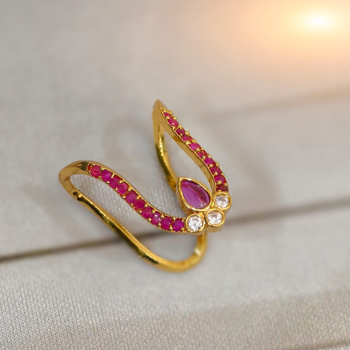 Full Pink Vanki Ring