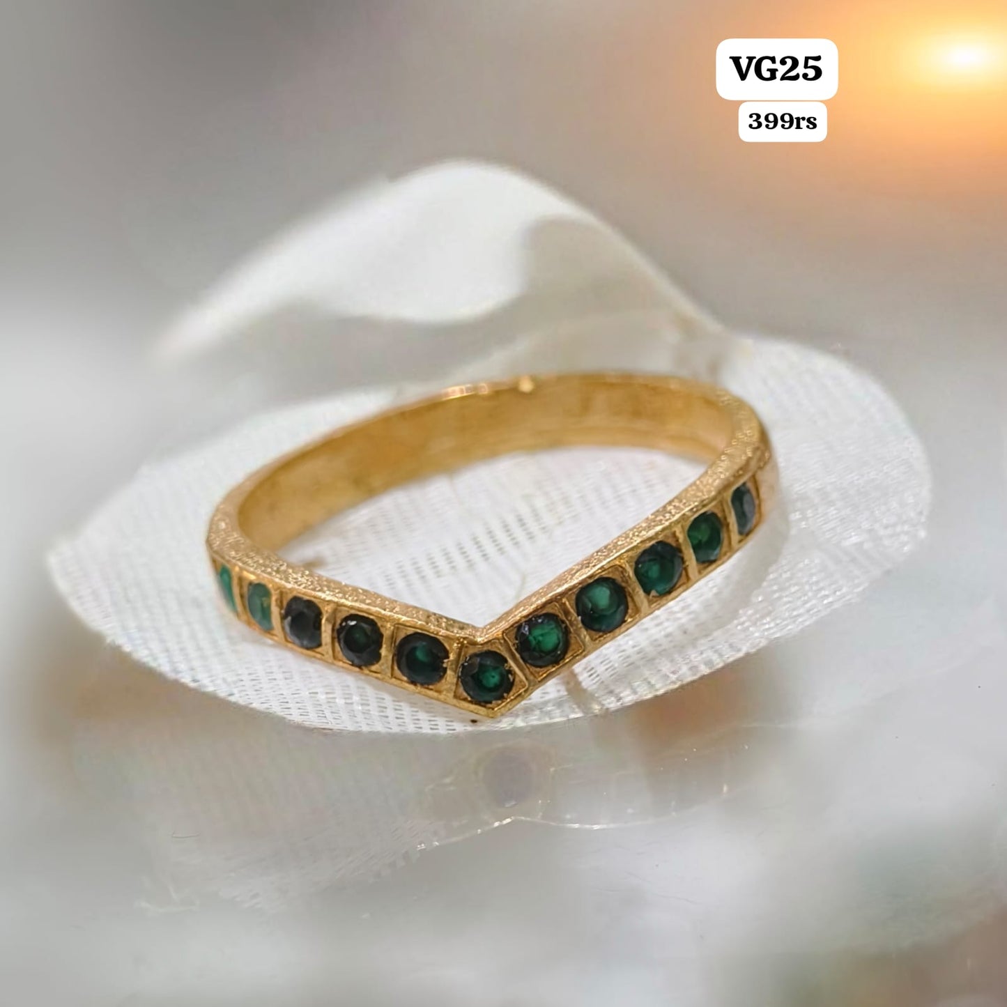 Panchaloham ring green