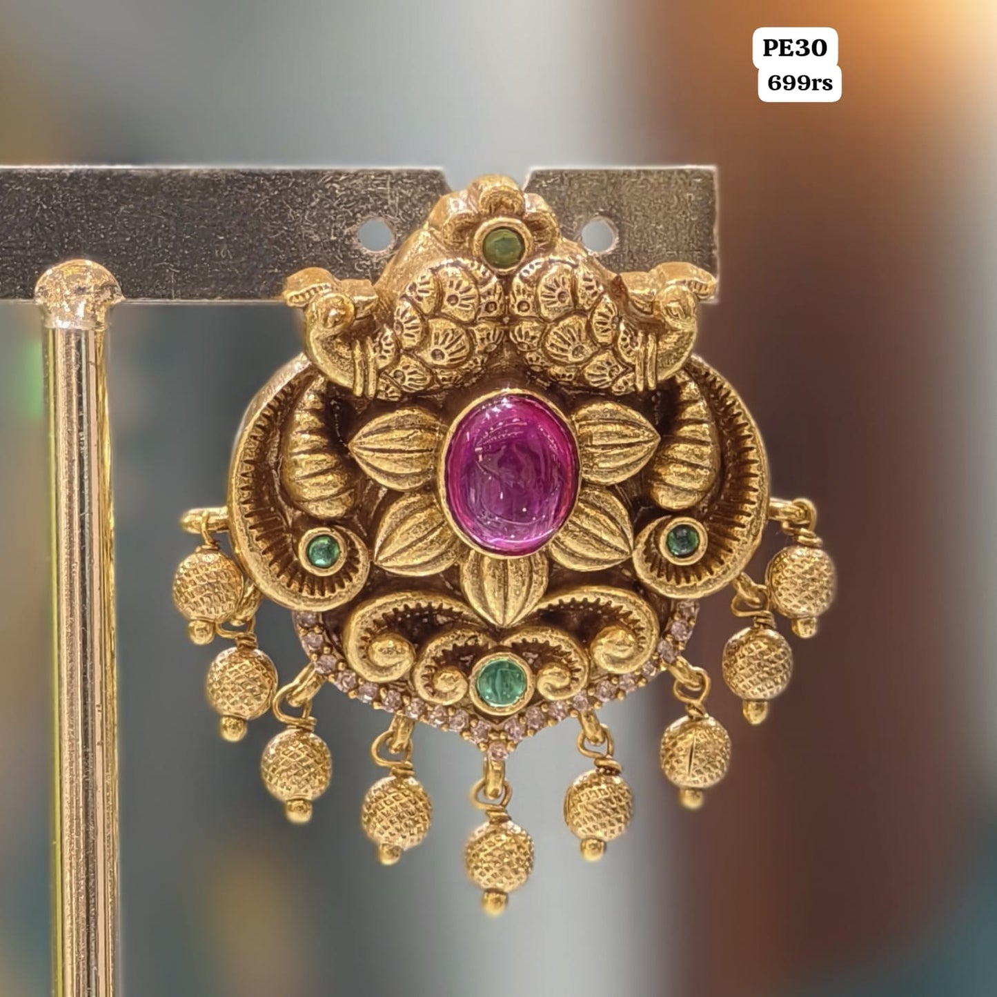Pendant with Earrings