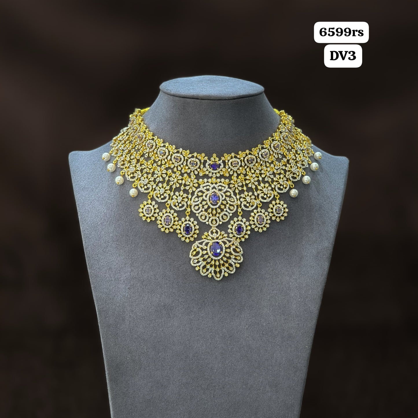 Diamond short Neckset