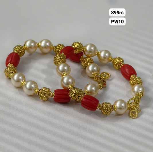 Pagadam nd Swarovski beads Bracelet