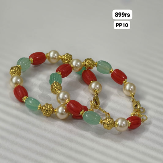 Multi colour beads Bracelet