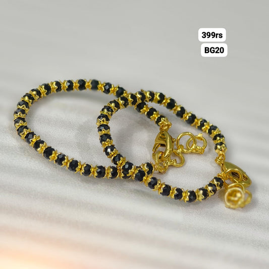 Black beads Bracelet