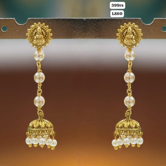 Laxmi String Earrings