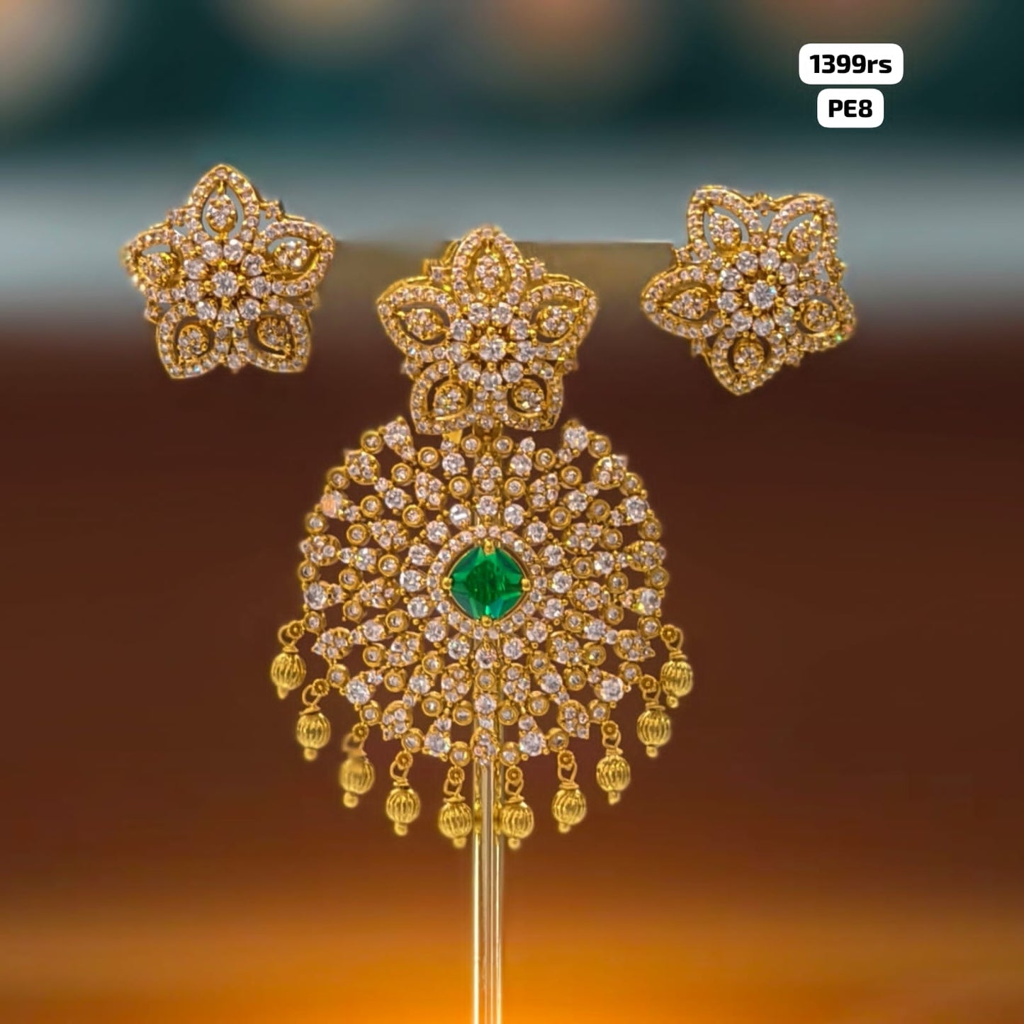 Pendent with Earrings
