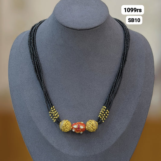 Short black beads (new one)