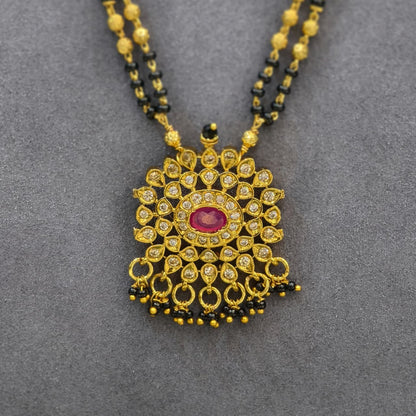 Long Black beads