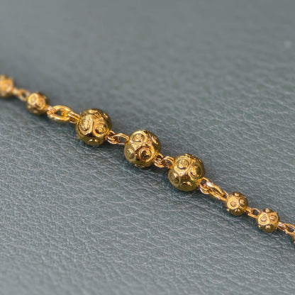 Gold Beads Bracelet