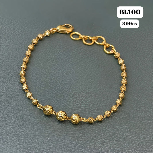 Gold Beads Bracelet