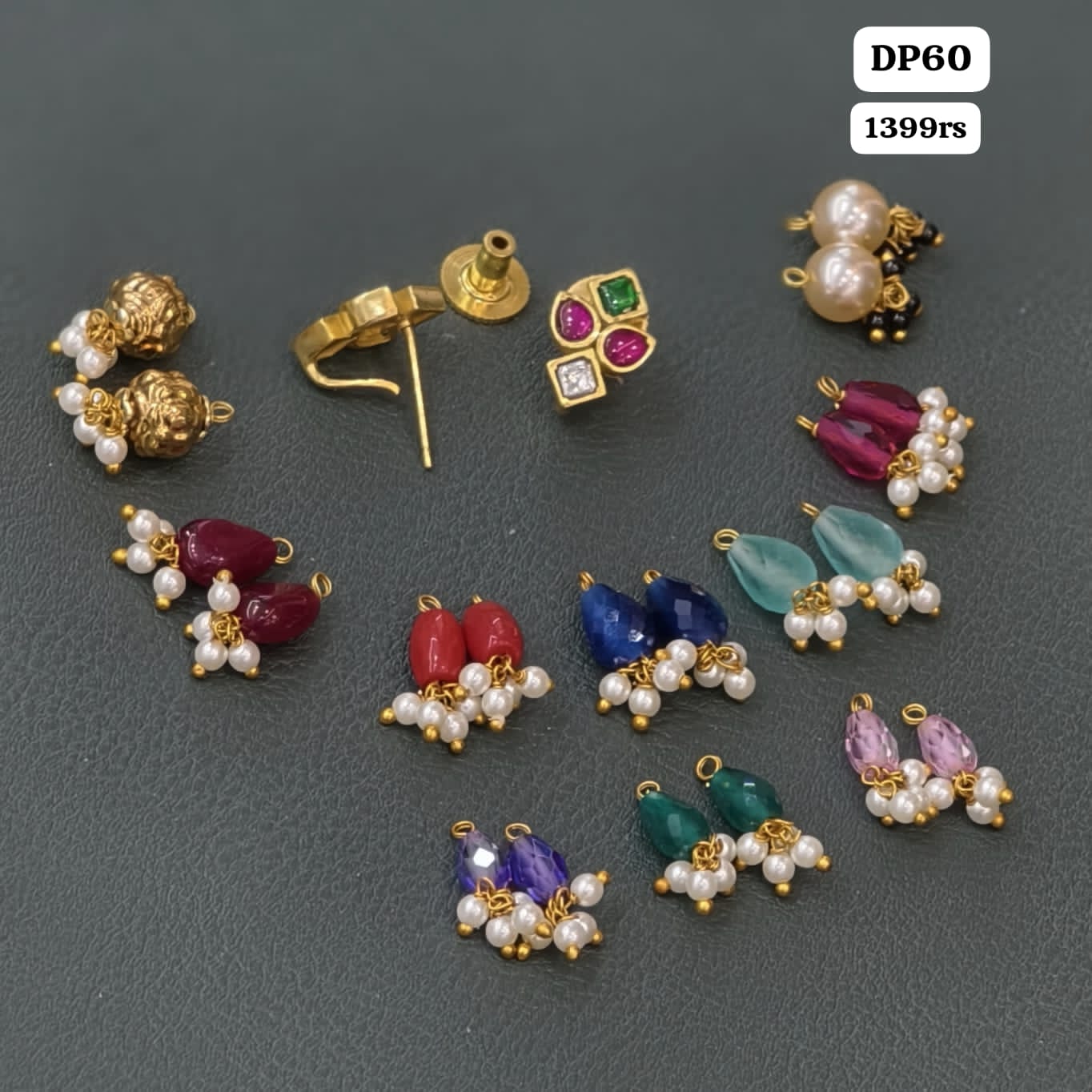 Studs with Drops