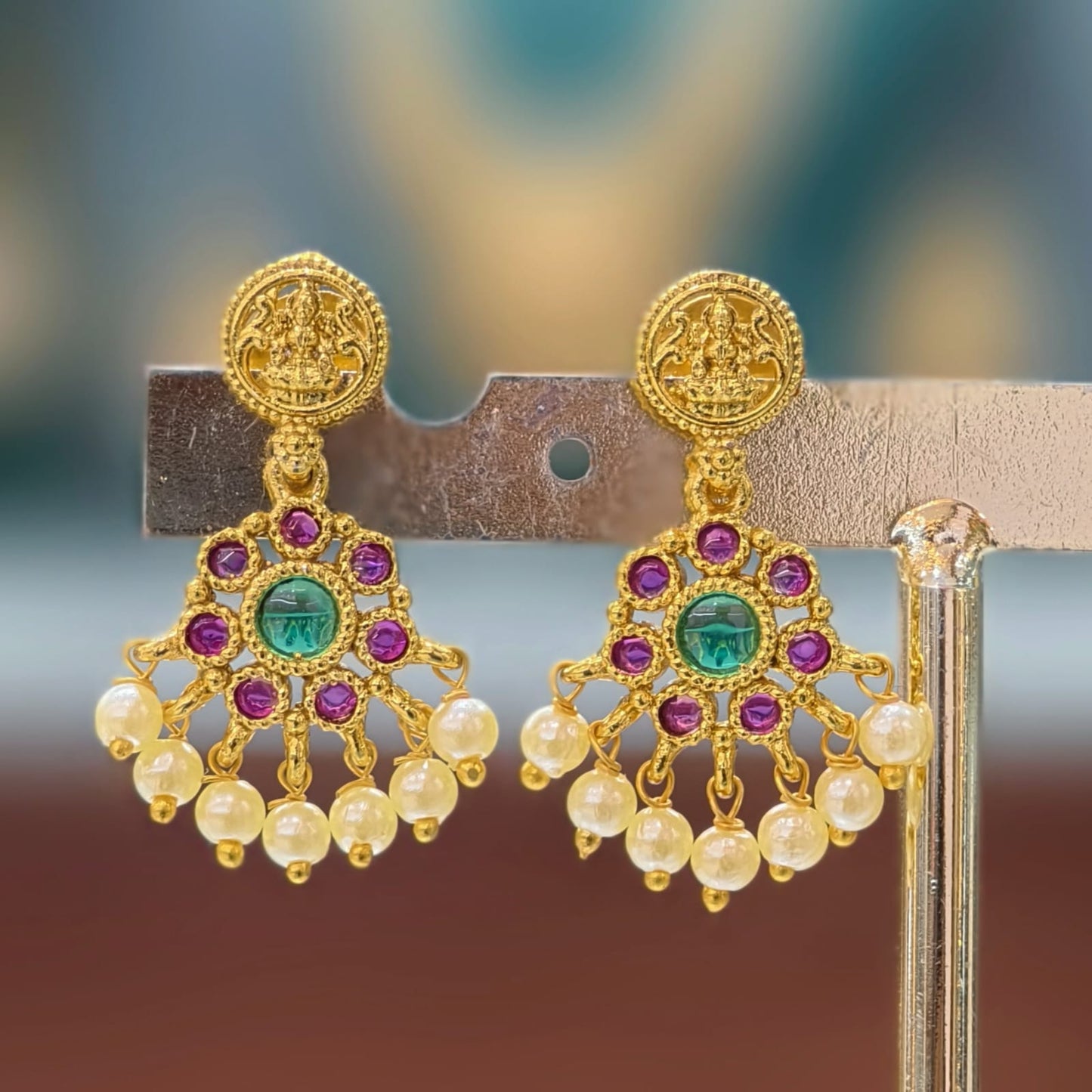 Simple Nanu patti with Earrings