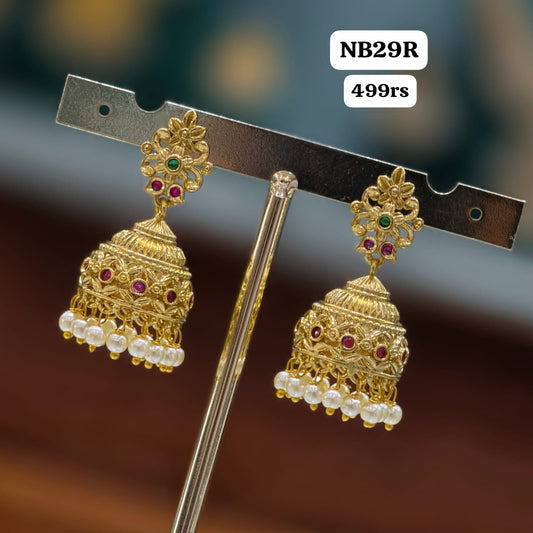 Antique Butta Earrings