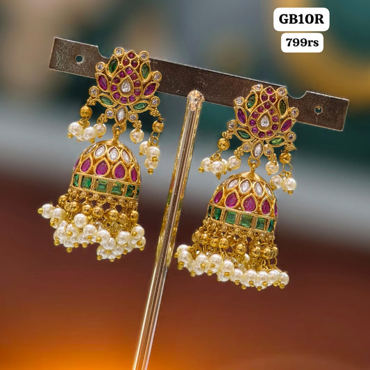 Lotus Butta earrings