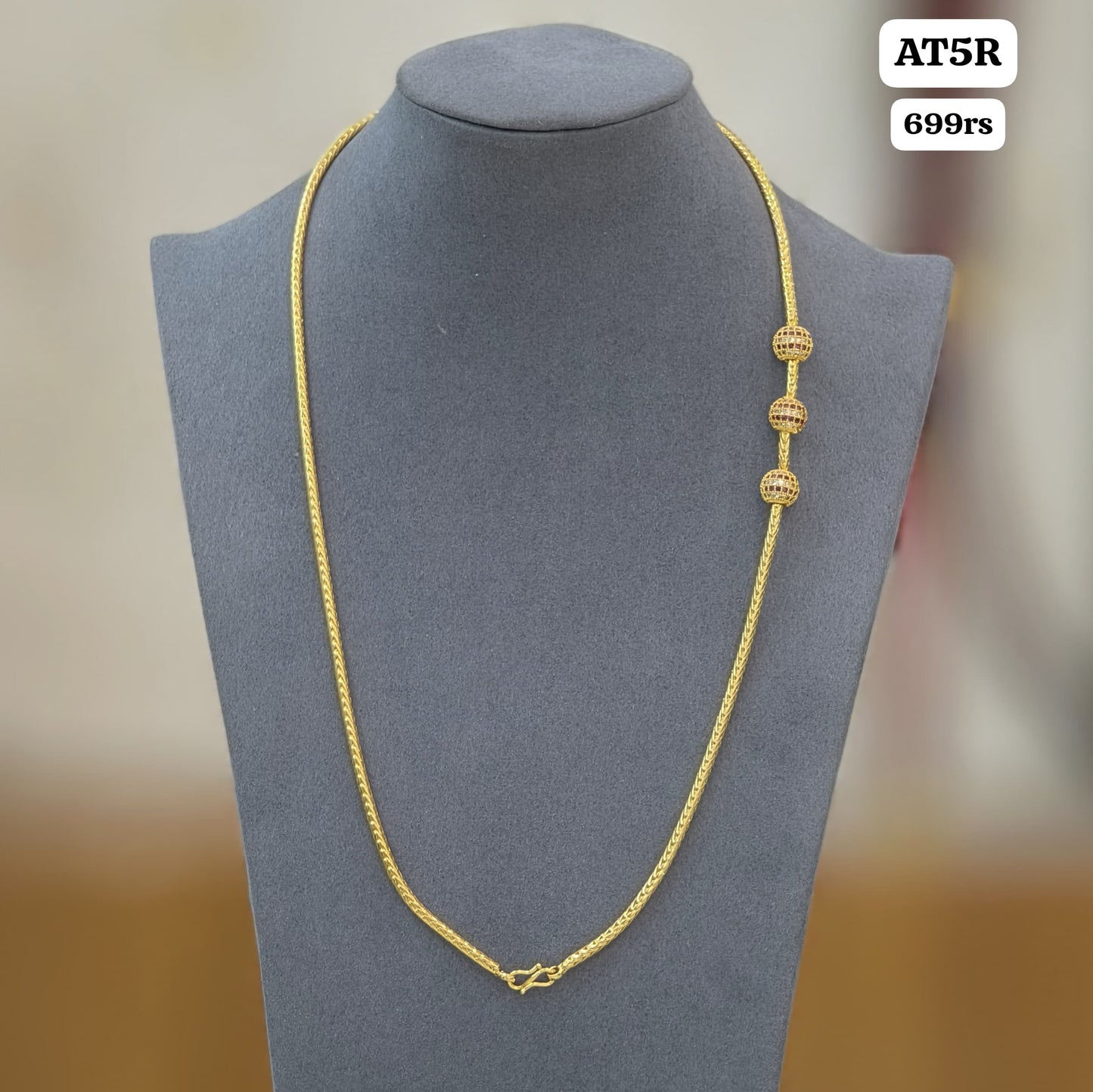 Side Broach Thali chain
