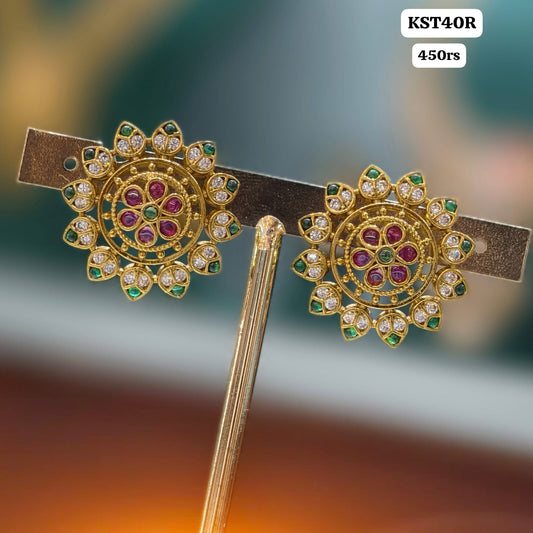 Multi Stone Studs