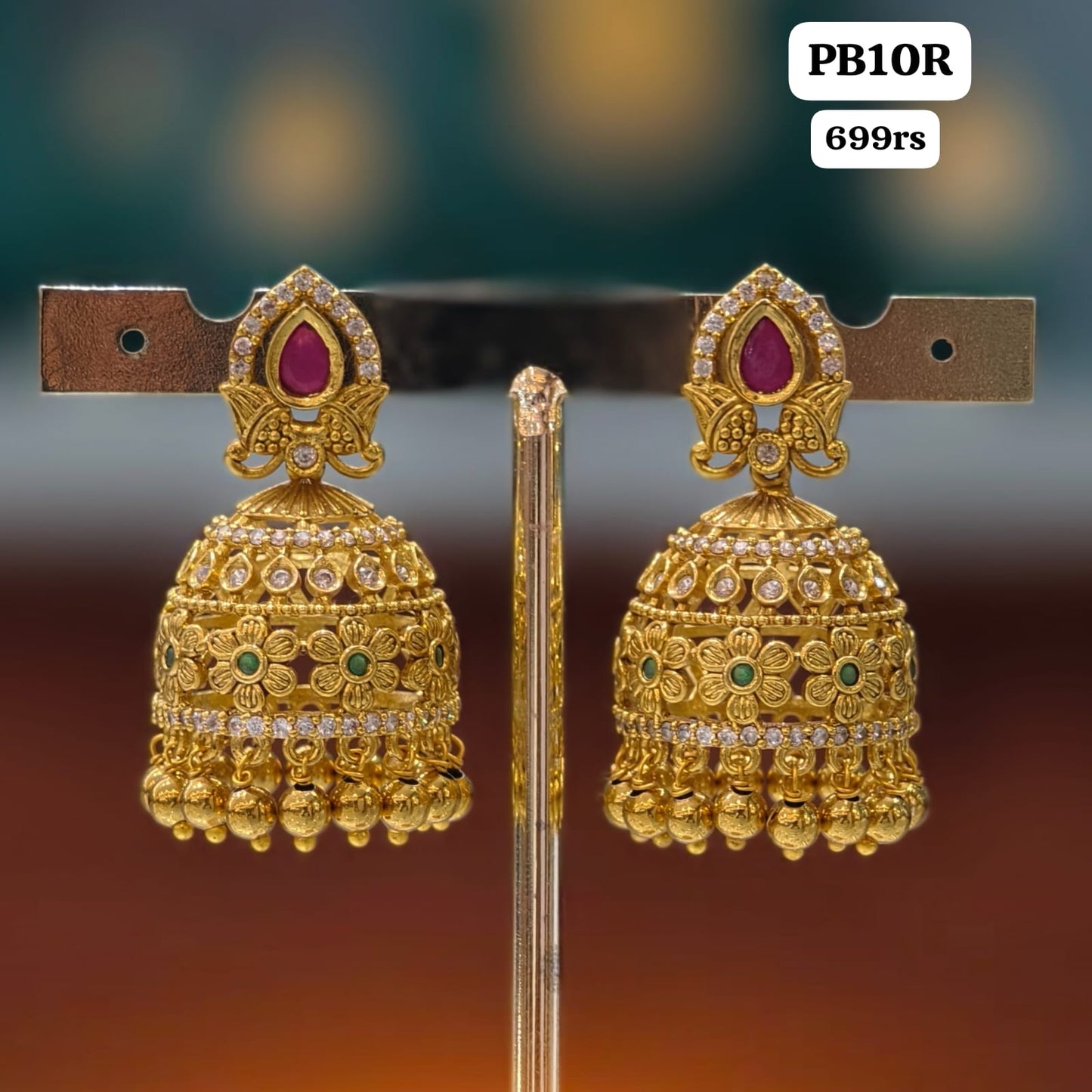 Butta Earrings (pink)